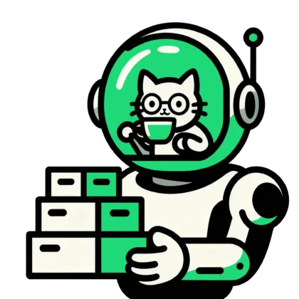 PodBulk astronaut cat mascot
