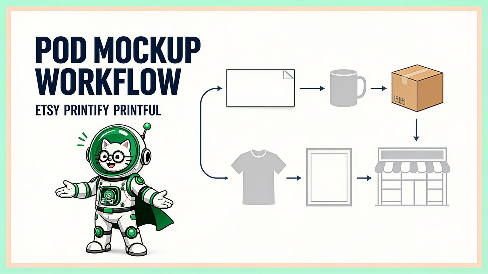 Printful Mockups vs Custom PSD Mockups: When to Use Each